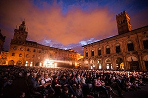Bologna free activities - Cinema in Piazza Maggiore
