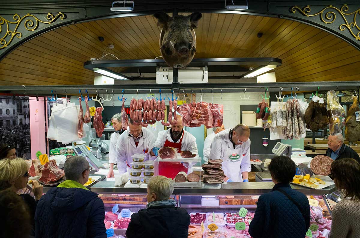 Italy food markets - Mercato Sant'Ambrogio Firenze