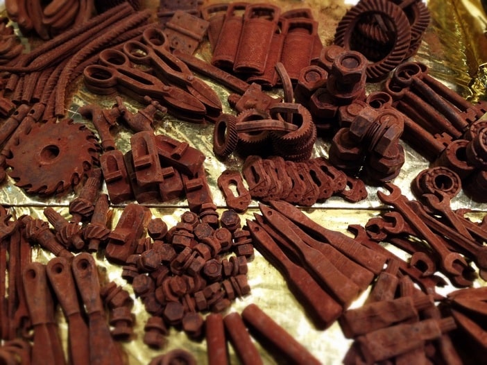 Photo of chocolate tools from Cioccoshow 2013