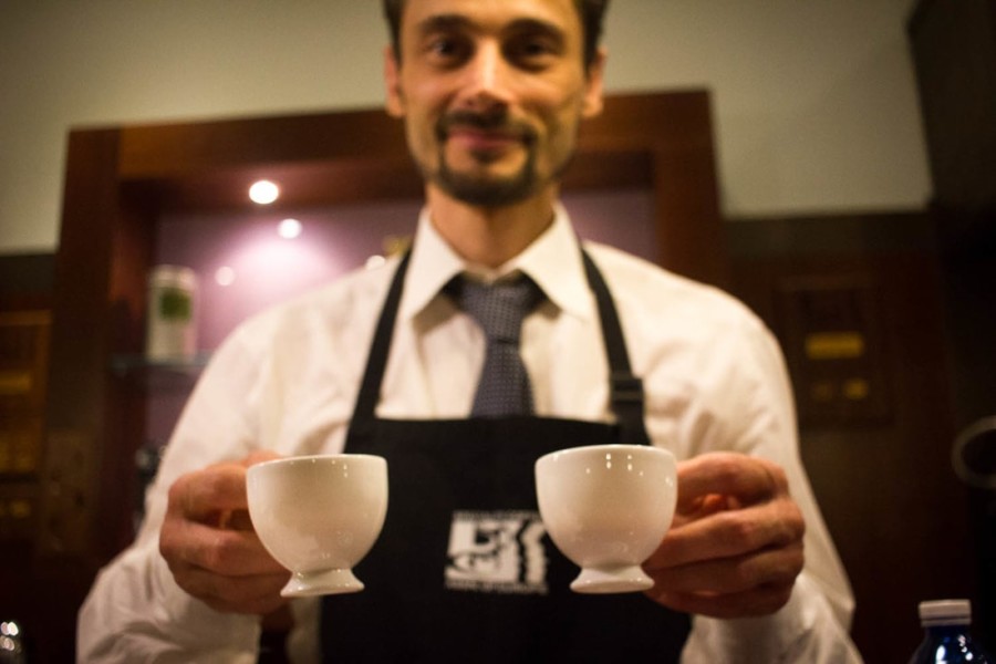 Bologna coffee tasting barista