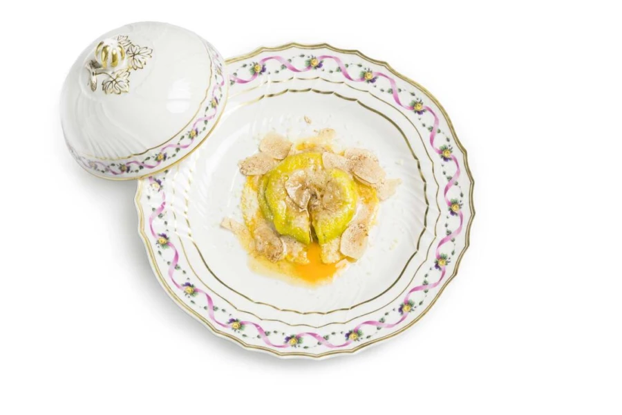 Michelin restaurants bologna san domenico imola - uovo in raviolo