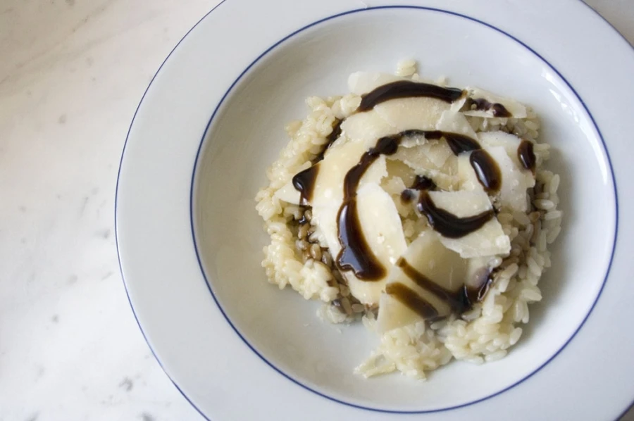 How to use balsamic vinegar Modena - risotto