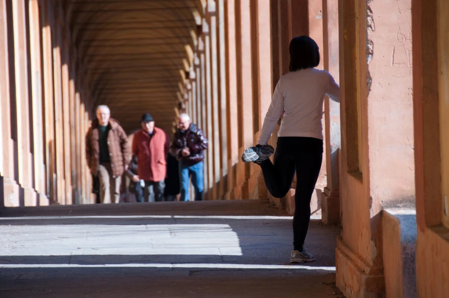 Solo travel bologna san luca portico