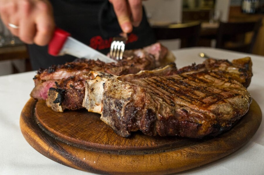 Florence food fiorentina steak