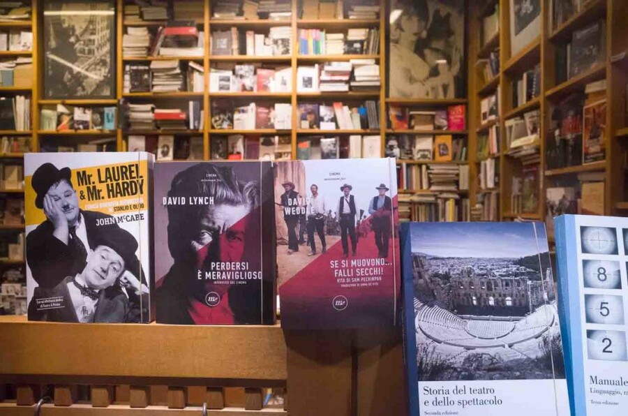 Bookshop bologna libreria teatro cinema musica orig