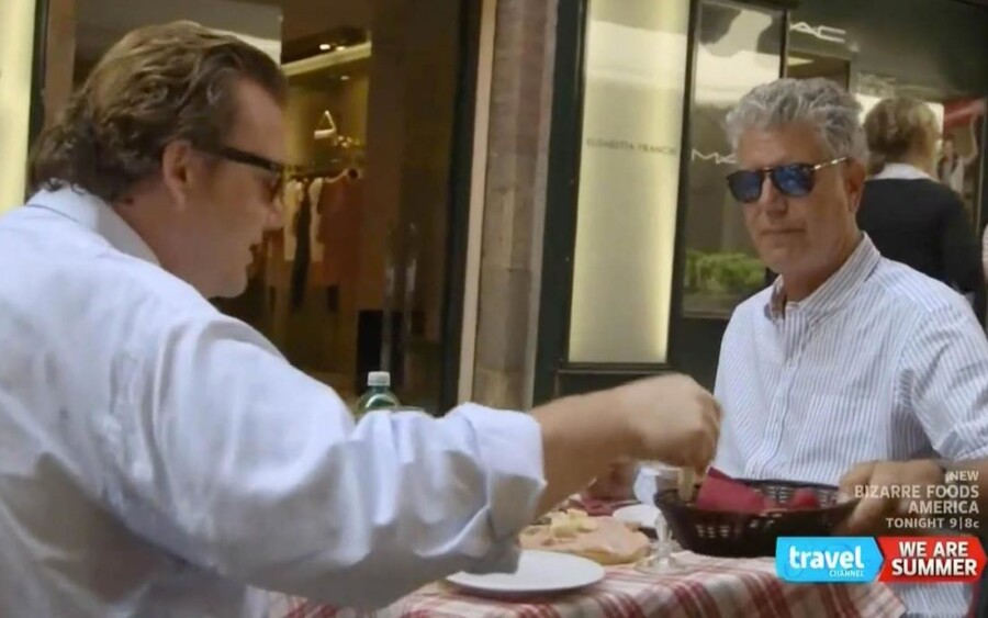 Bourdain bologna emilia romagna quadrilatero