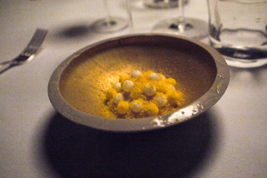 Osteria francescana - Yellow is bello dessert