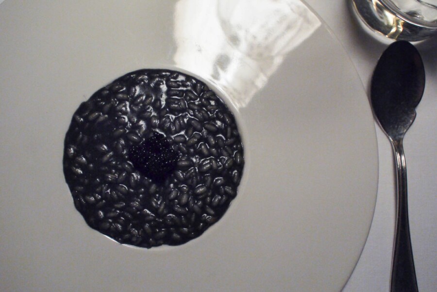 Osteria francescana - Black risotto