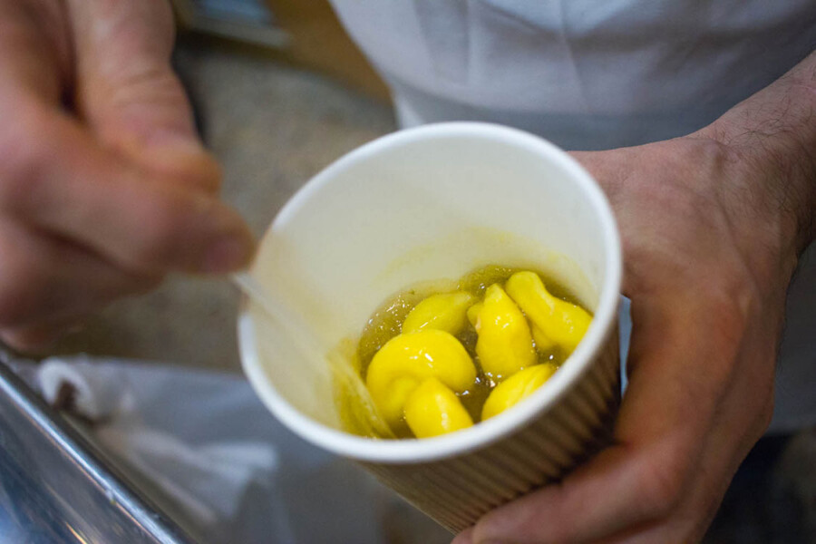 Anolini pasta on a Parma food tour