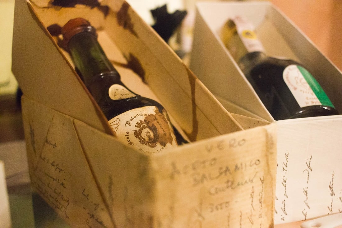 Balsamic vinegar of Modena - The oldest bottles