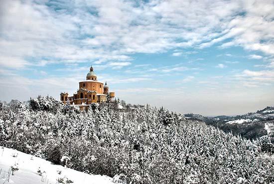 Bologna in winter season