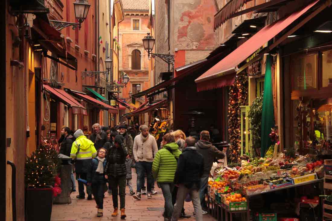 Bologna food markets - Quadrilatero