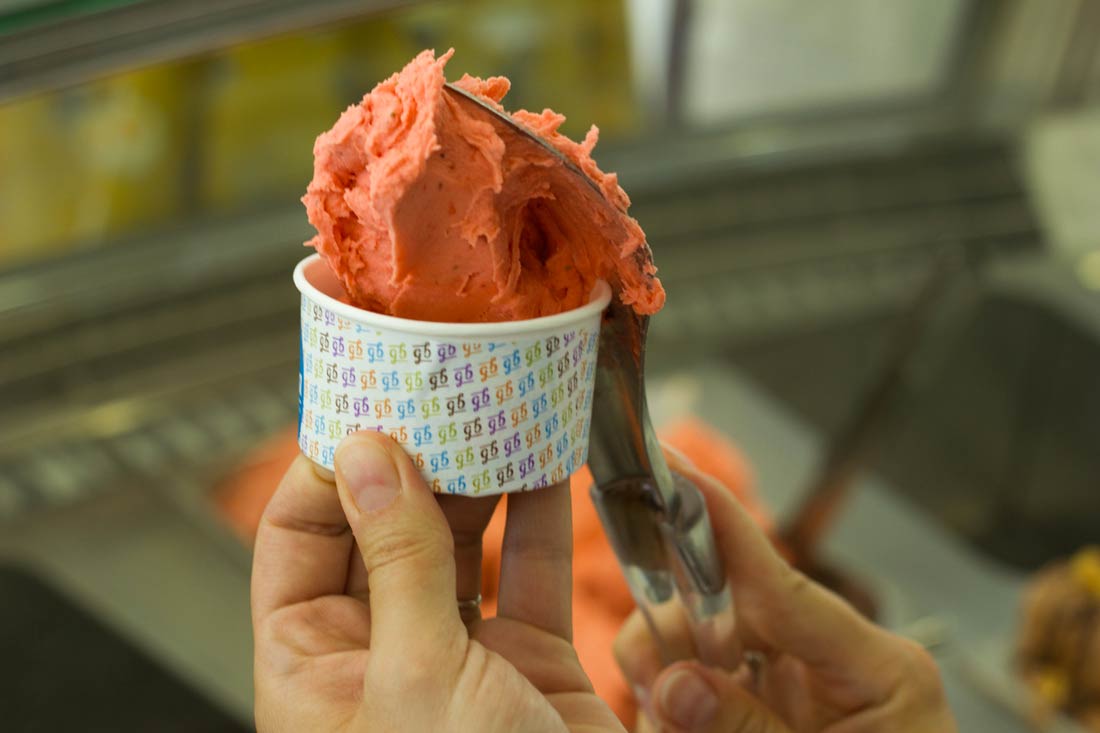 Carpigiani Gelato Museum Bologna - gelato cup