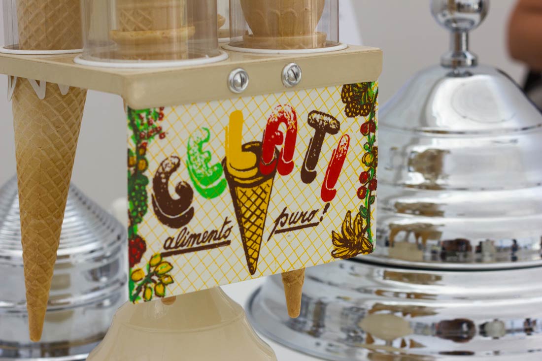 Carpigiani Gelato museum gelati cart