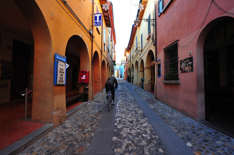 Dozza - Via XX Settembre street