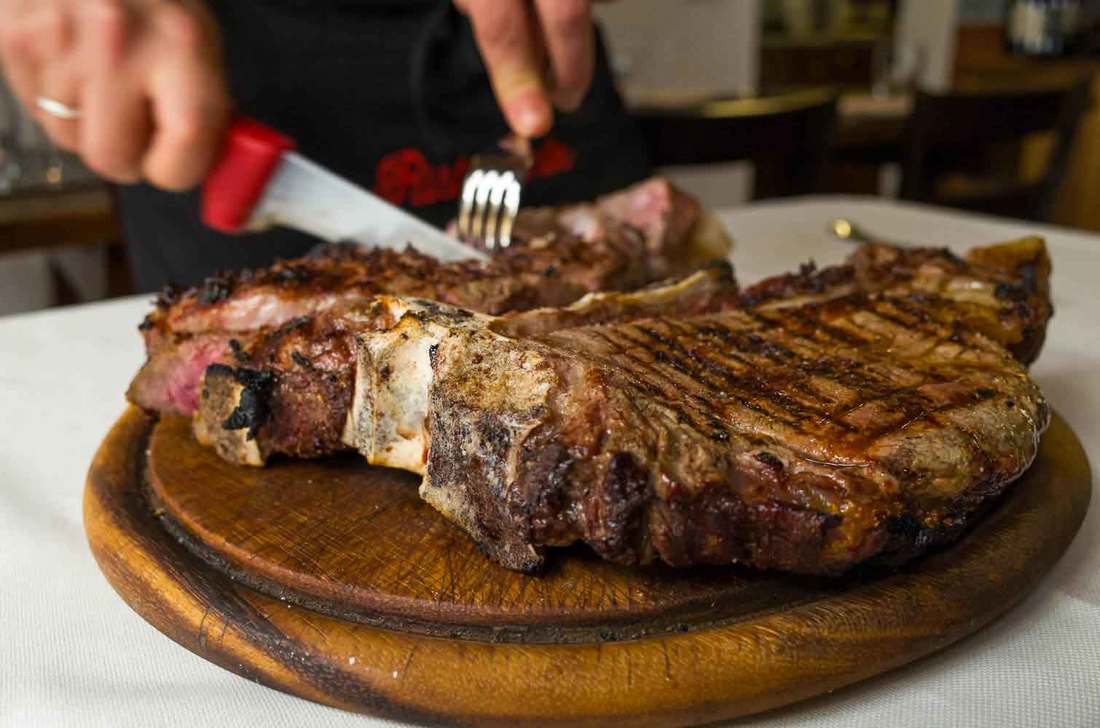 Where to eat in Florence - Fiorentina steak