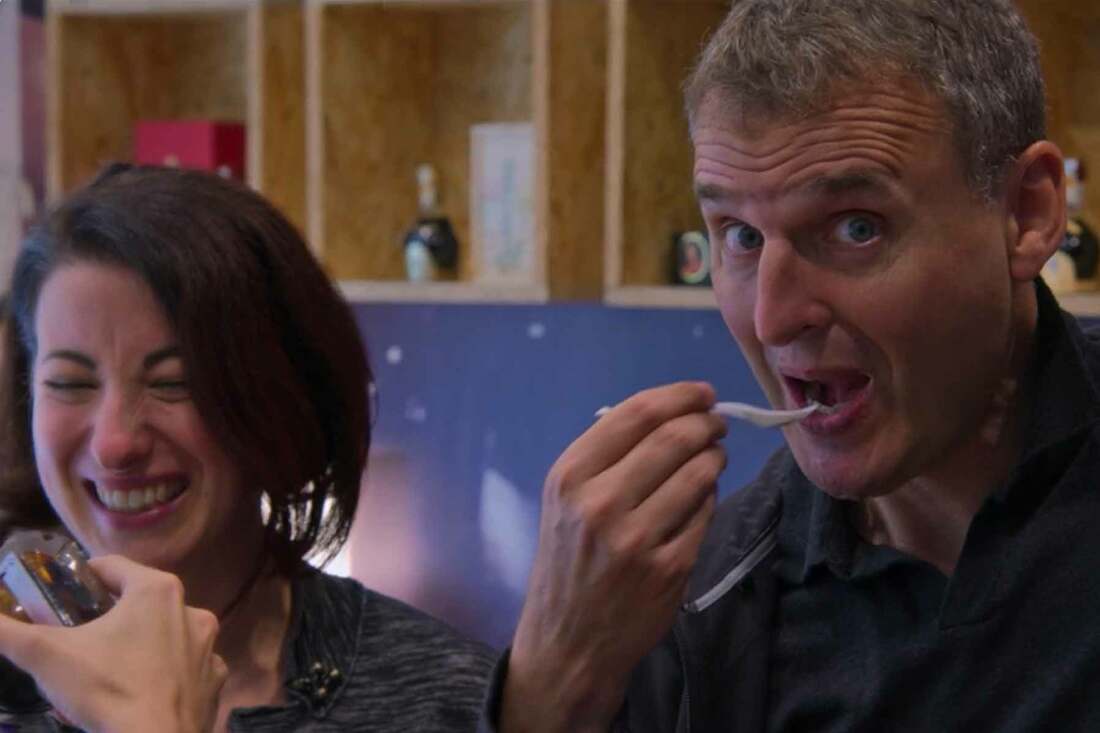 Somebody feed Phil - Netflix in Modena with Caterina