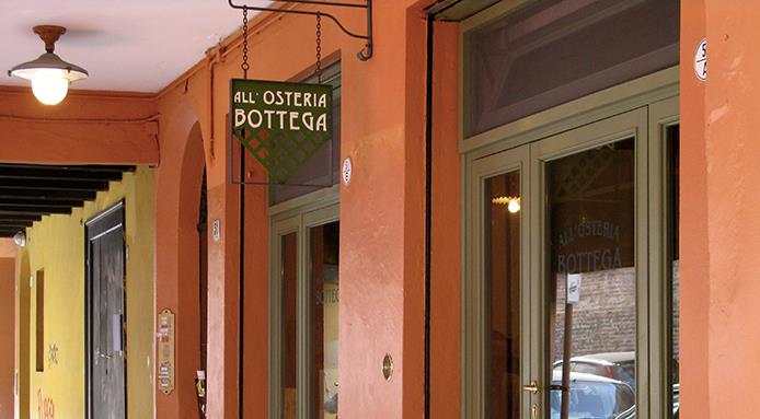 Romantic restaurants in Bologna - Osteria Bottega