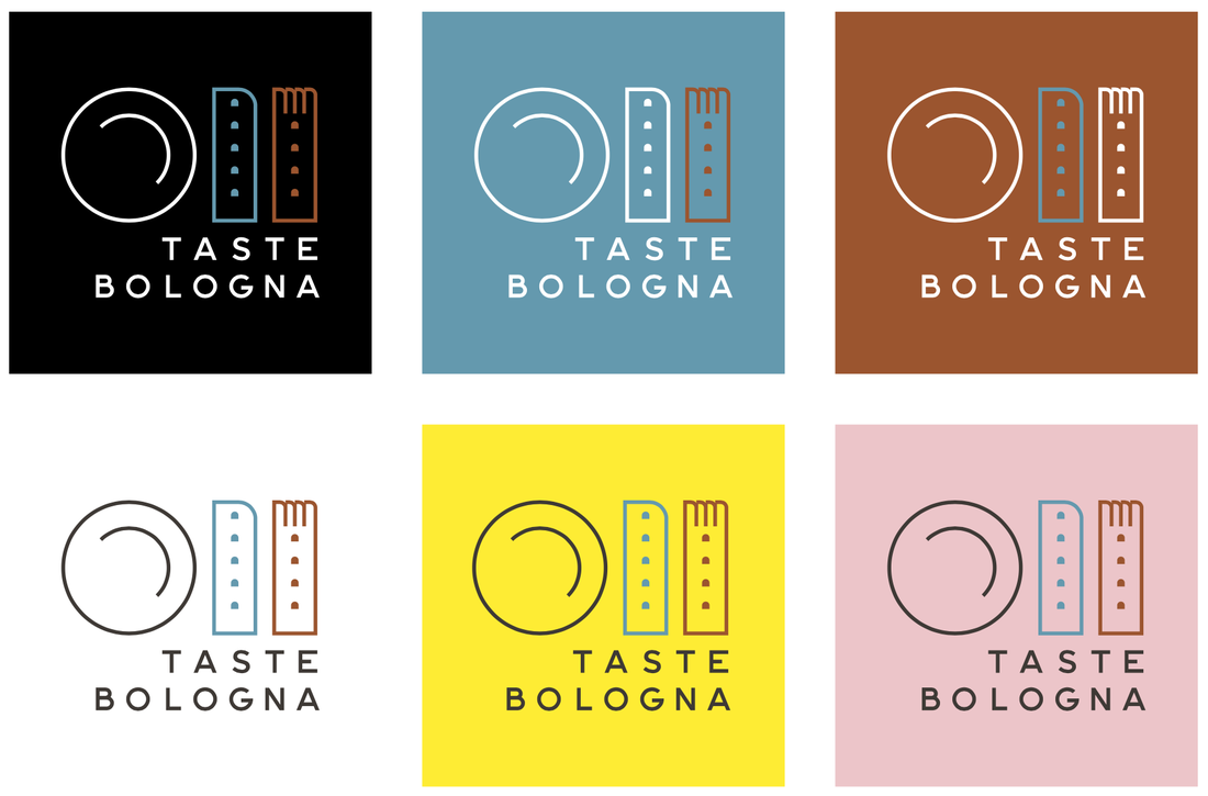 Taste Bologna new logo colors