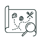 Icon consulting food tour map