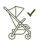 Icon stroller bologna