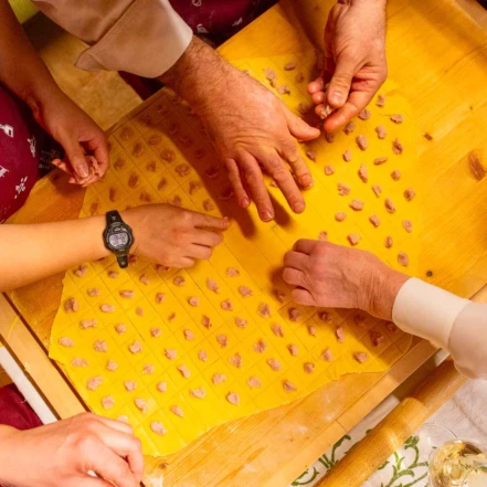 CHEF'S TABLE - HANDMADE PASTA CLASS, WINE & STORIES