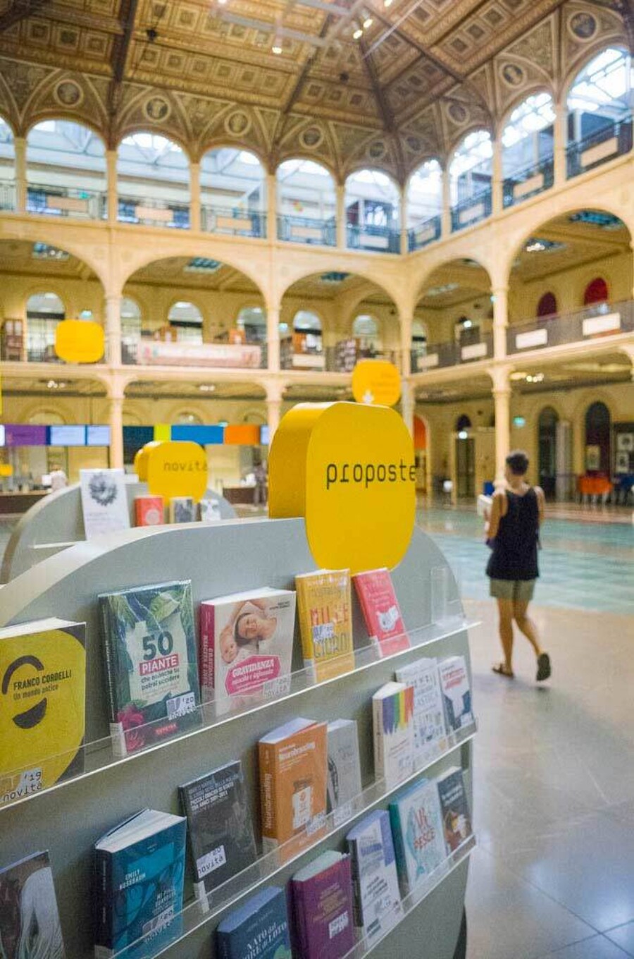 Bologna with kids Sala Borsa