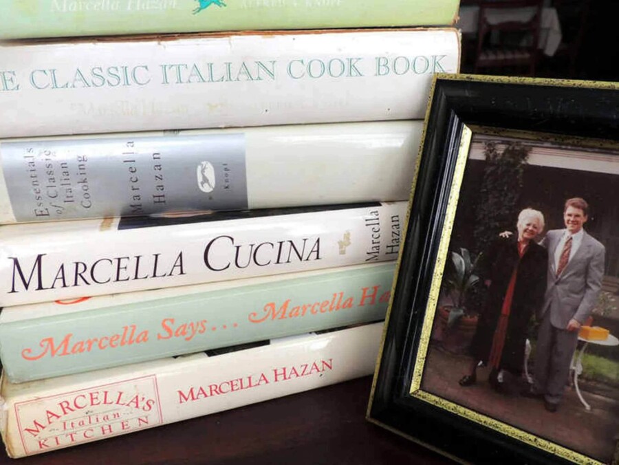 Marcella Hazan cookbooks