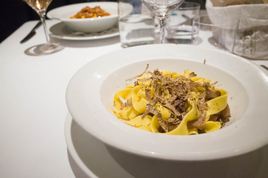 Pappardelle Caminetto oro