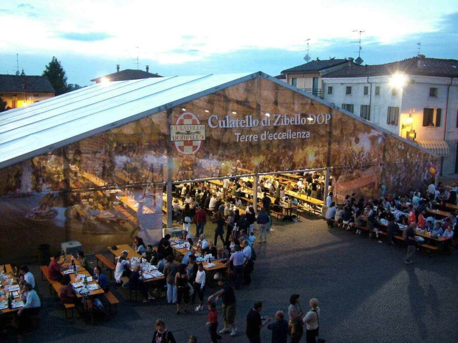 Parma food festival culatello