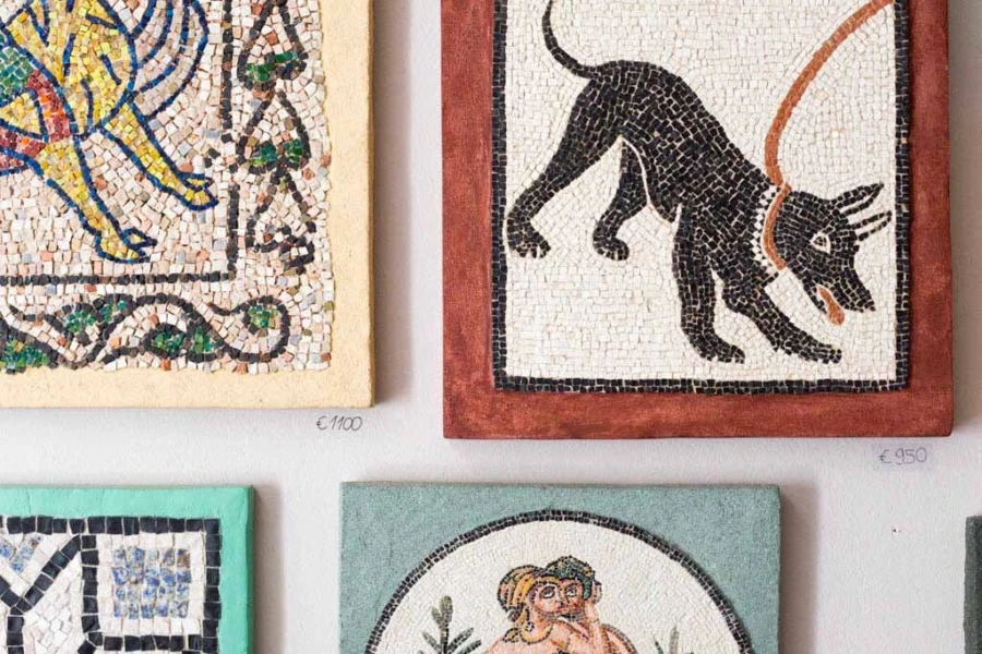 Ravenna mosaic tiles