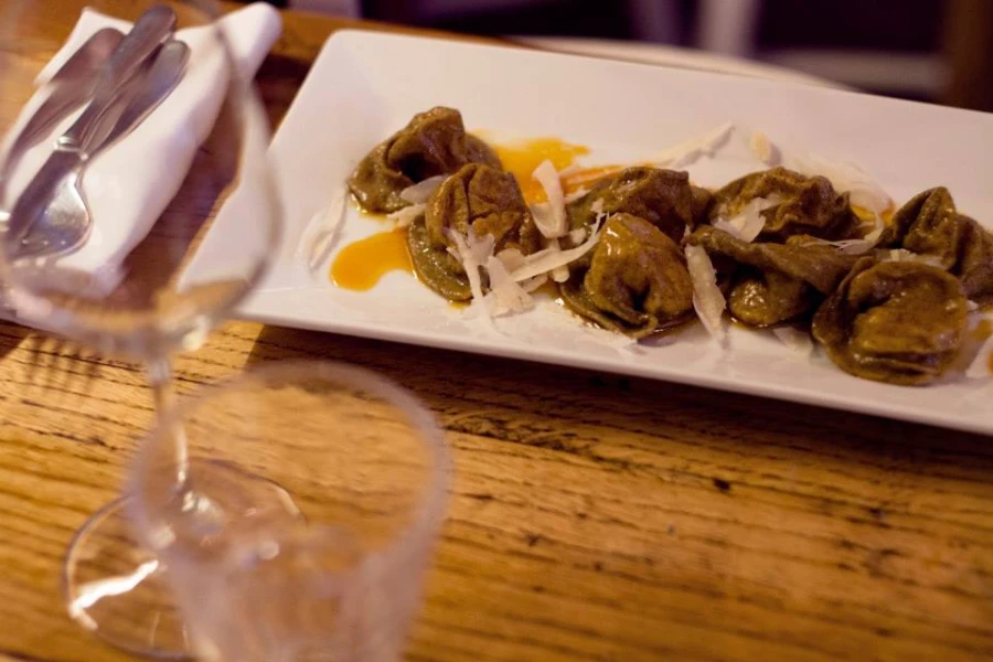 Parma Restaurants Gatta Matta tortelli caffe