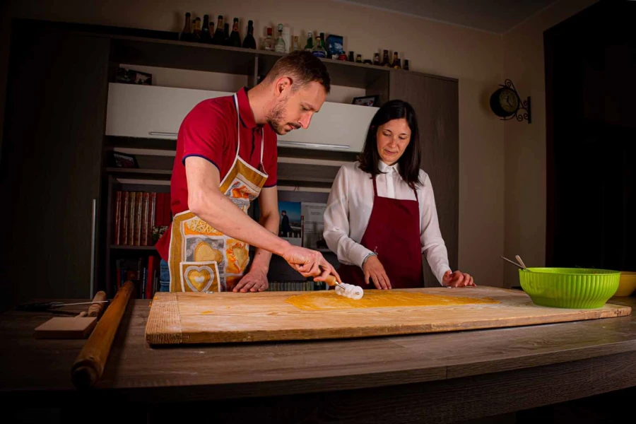 Modena cooking class pasta making