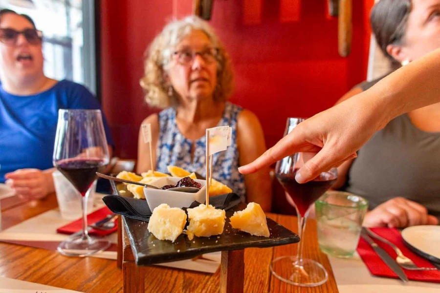 Food tour Italy Parmigiano tasting