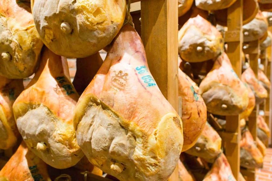 Prosciutto parma italy
