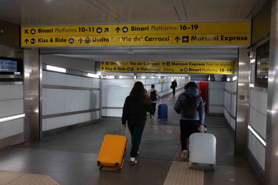 Corridor Bologna train station