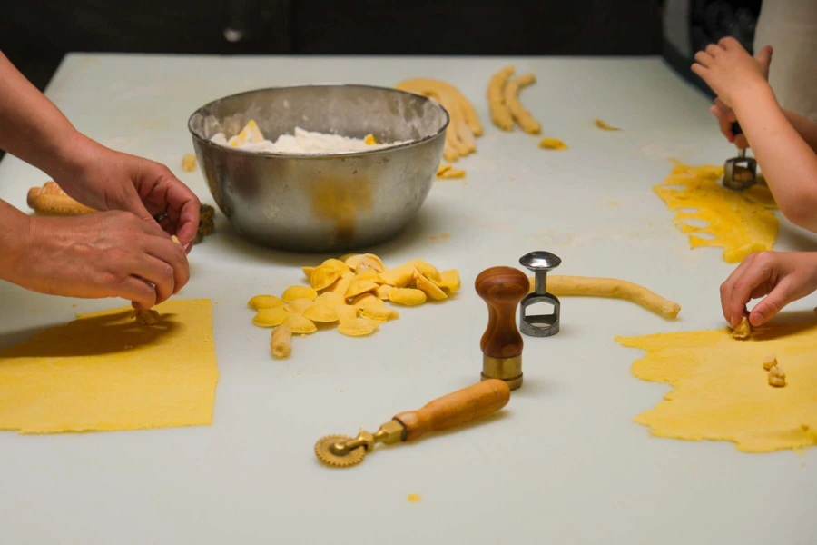 Cooking class parma pasta