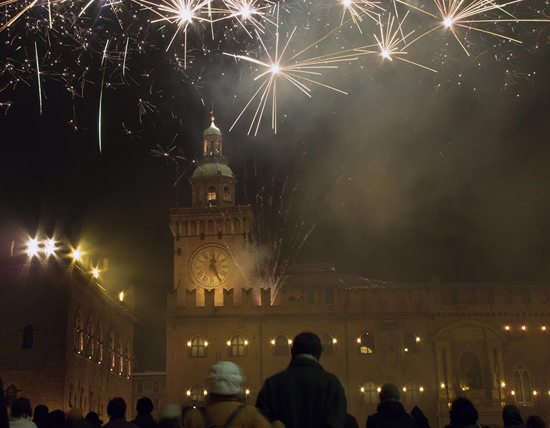Visit bologna italy fireworks