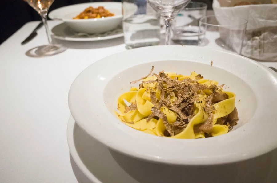 Pappardelle Caminetto oro