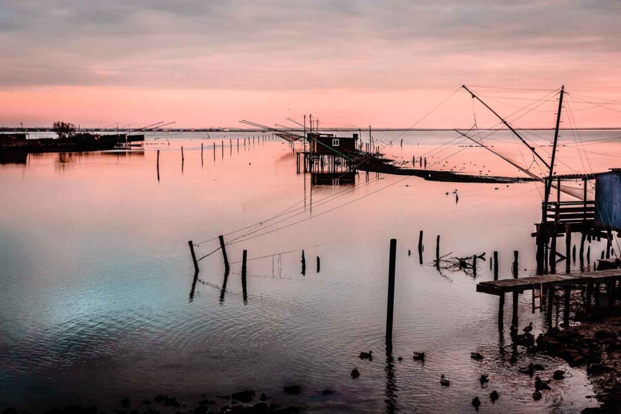 Comacchio Italy lagoon valle fattibello