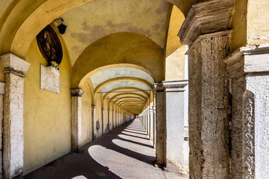 Comacchio Italy loggia cappuccini