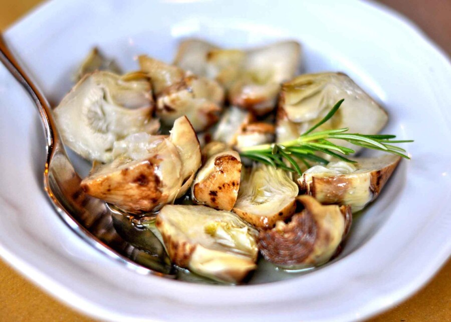 Osteria Bottega artichokes