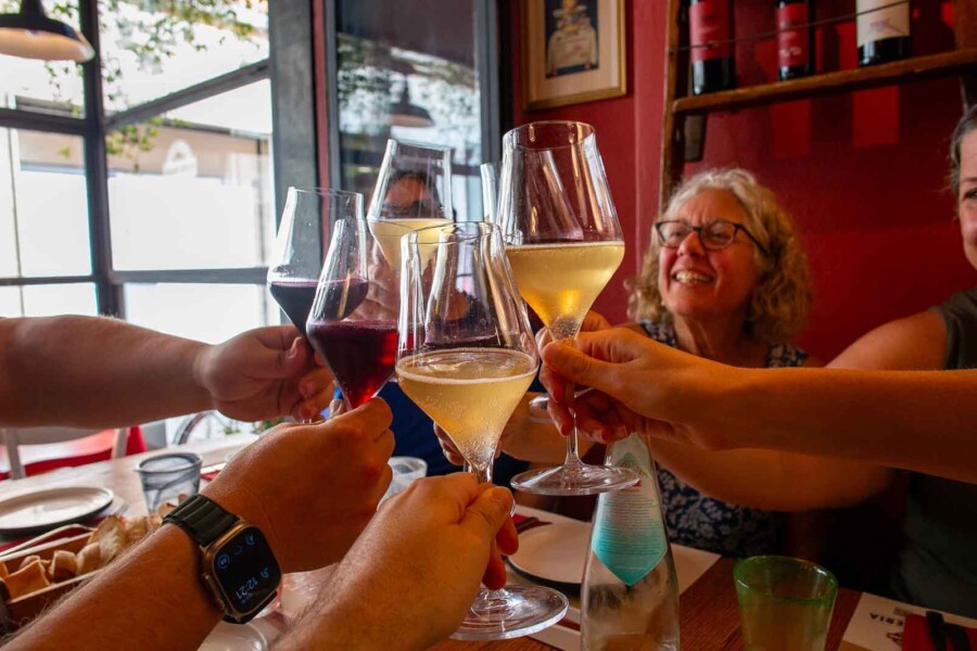 Parma food tour wine
