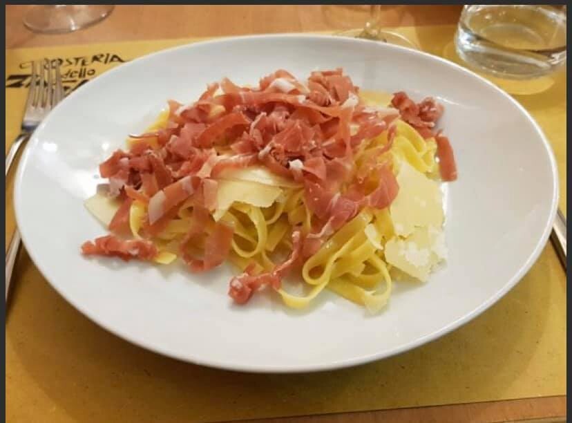 Parma Restaurants Osteria Zingaro Tagliatelle