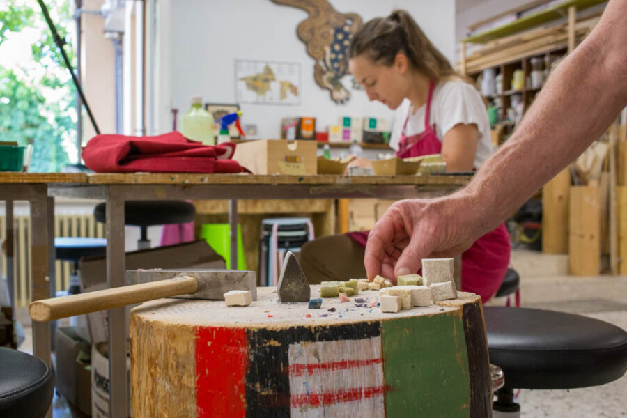 Ravenna mosaic workshop