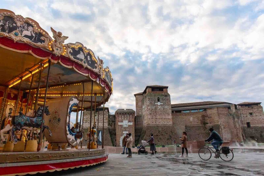 Rimini main square and Castel Sismondo