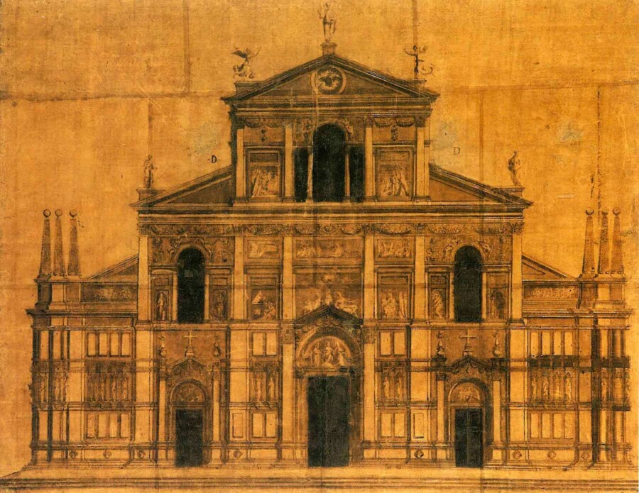 San Petronio Bologna Andrea Palladio 1572