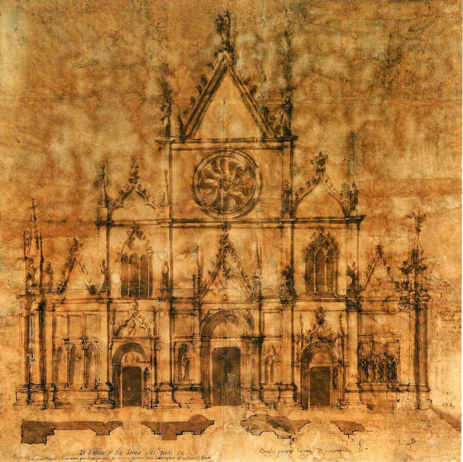 San Petronio Bologna Baldassarre Peruzzi 1522