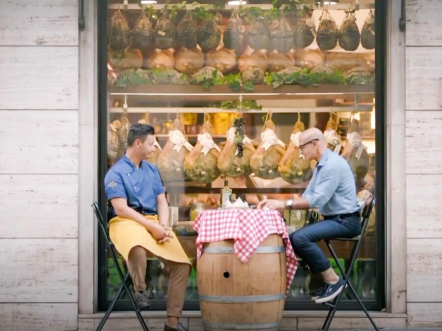 Stanley Tucci Parma Prosciutto