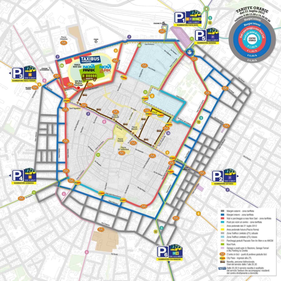 Modena parking zone